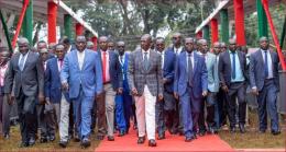 President William Ruto at Maseno School.